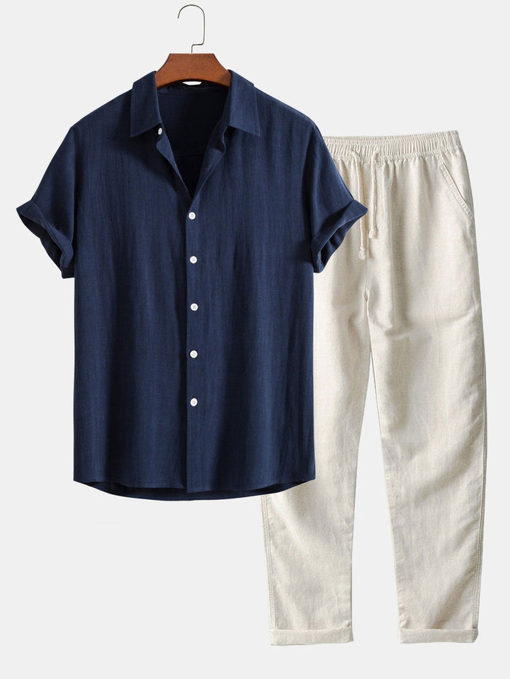 Xavier™ | Stylish Men's Linen Set