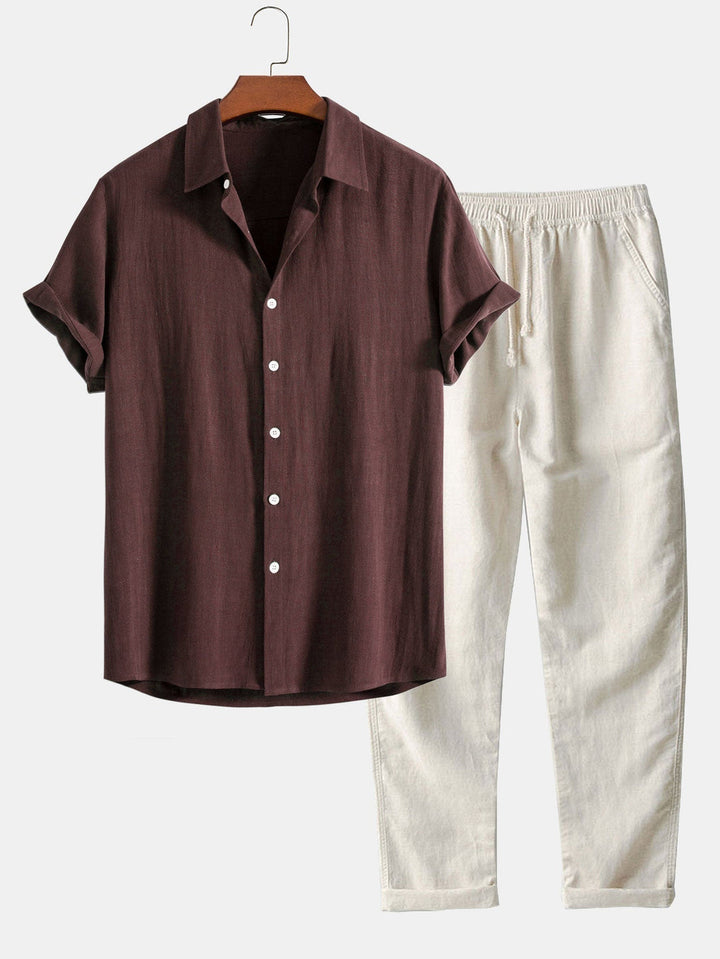 Xavier™ | Stylish Men's Linen Set