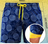 Swim Shorts for Men Quick Dry Double Layer Summer Beach Trunks