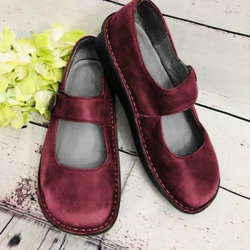 Women's Summer Leather Comfort Clogs