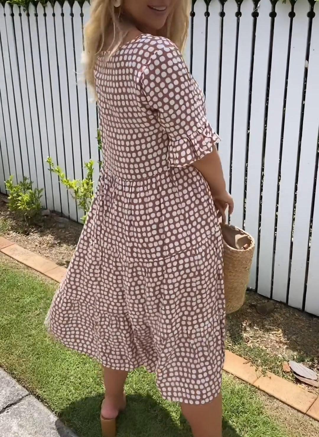 Alessia™️ | Vintage Casual Maxi Summer Dress