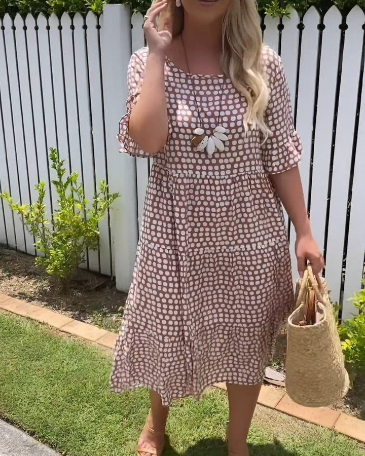 Alessia™️ | Vintage Casual Maxi Summer Dress