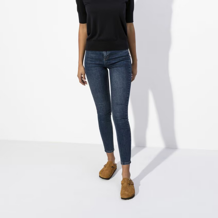 Clogs Men's Leather Casual Slip On Mules Summer Comfort Walking Shoes