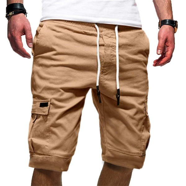 Cotton Summer Cargo Shorts for Men