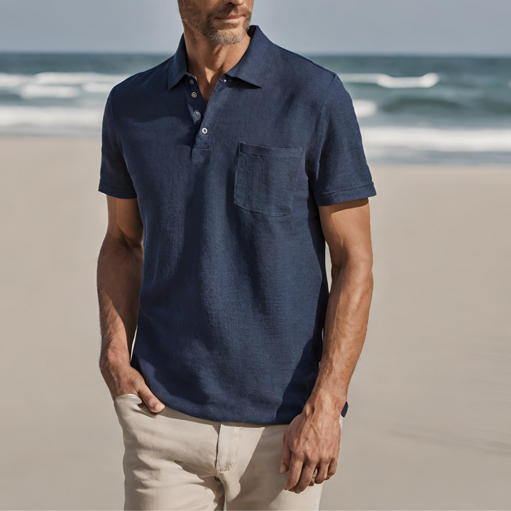 Men's Cotton Polo Shirt Summer Essential