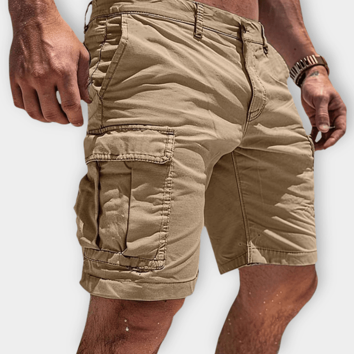 Summer Men's Cotton Cargo Shorts