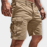 Summer Men's Cotton Cargo Shorts