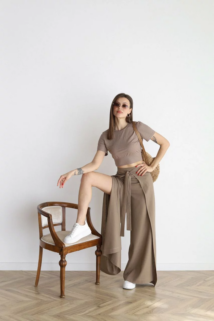 Ava | Elegant Wide-Leg Pants