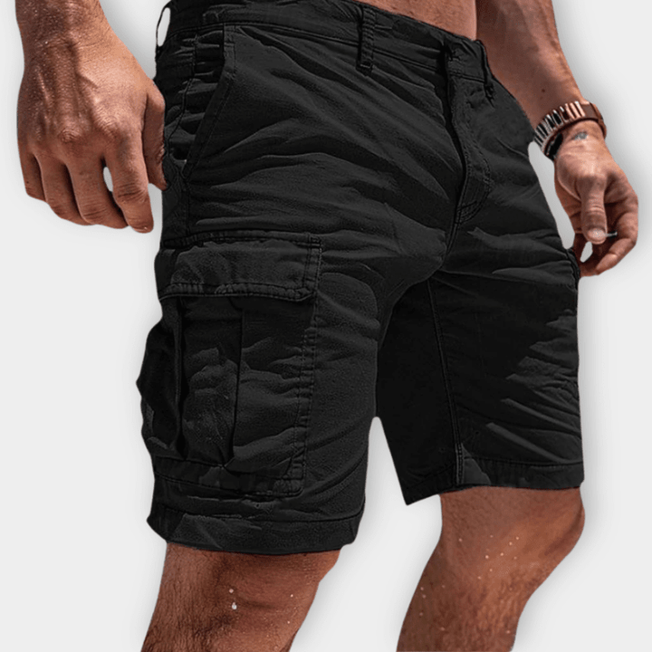 Summer Men's Cotton Cargo Shorts