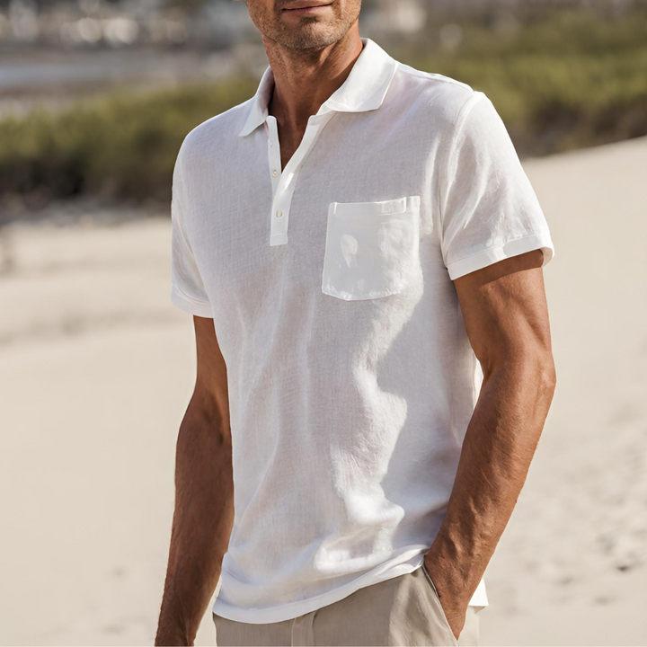 Men's Cotton Polo Shirt Summer Essential