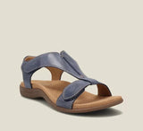 Leather Orthopedic Arch Support Sandals for Women Summer Casual Wear