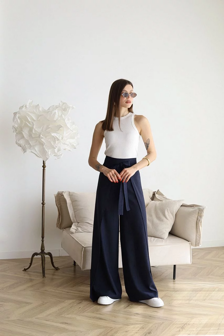 Ava | Elegant Wide-Leg Pants