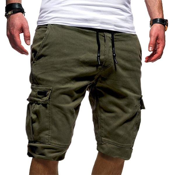 Cotton Summer Cargo Shorts for Men