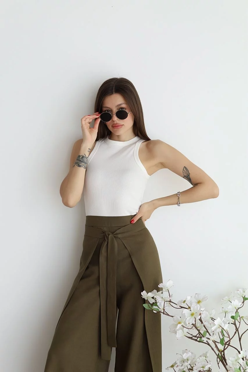 Ava | Elegant Wide-Leg Pants