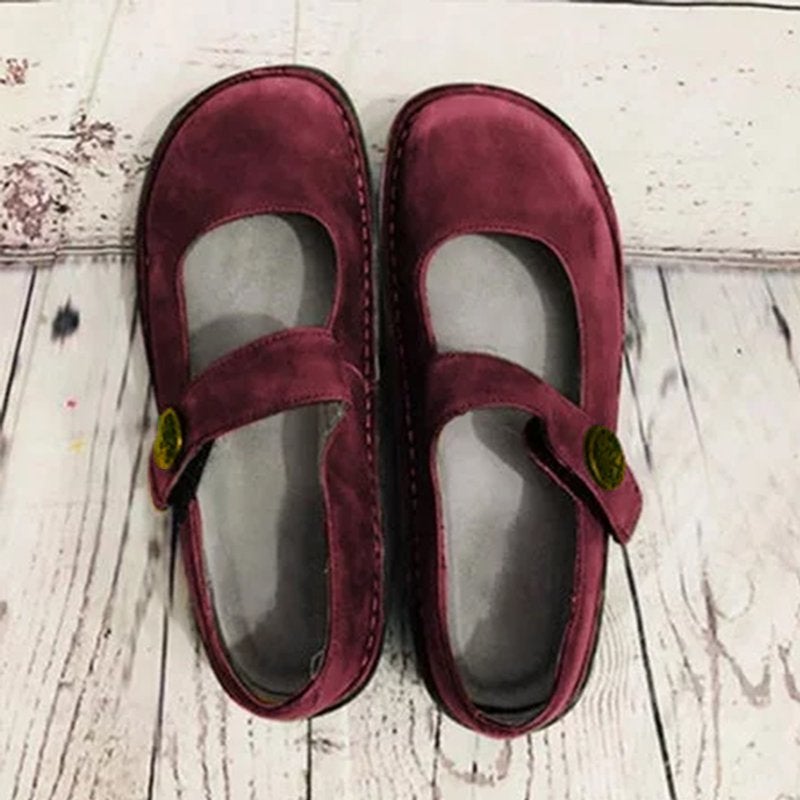 Women's Summer Leather Comfort Clogs