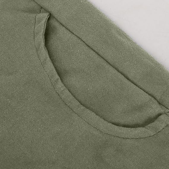 Cotton Linen Women's Casual Trousers Wide Leg Summer Pants