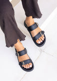 Women's Leather Sandals Summer Footwear