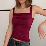 Backless Tank Top For Women | Slim Fit