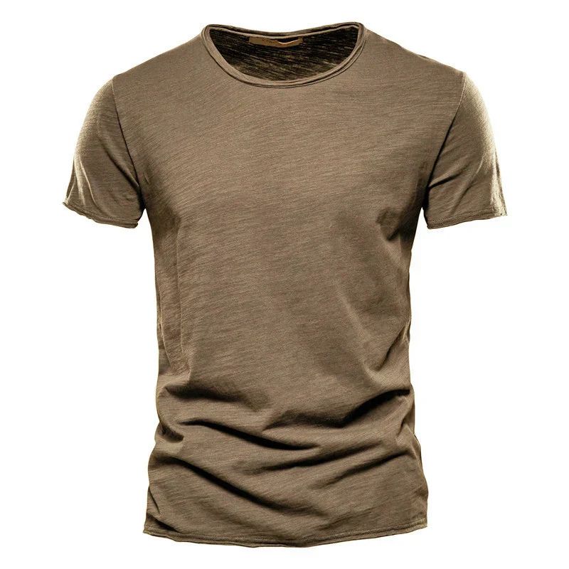 Breathable T-Shirt For Men | Summer | Brown