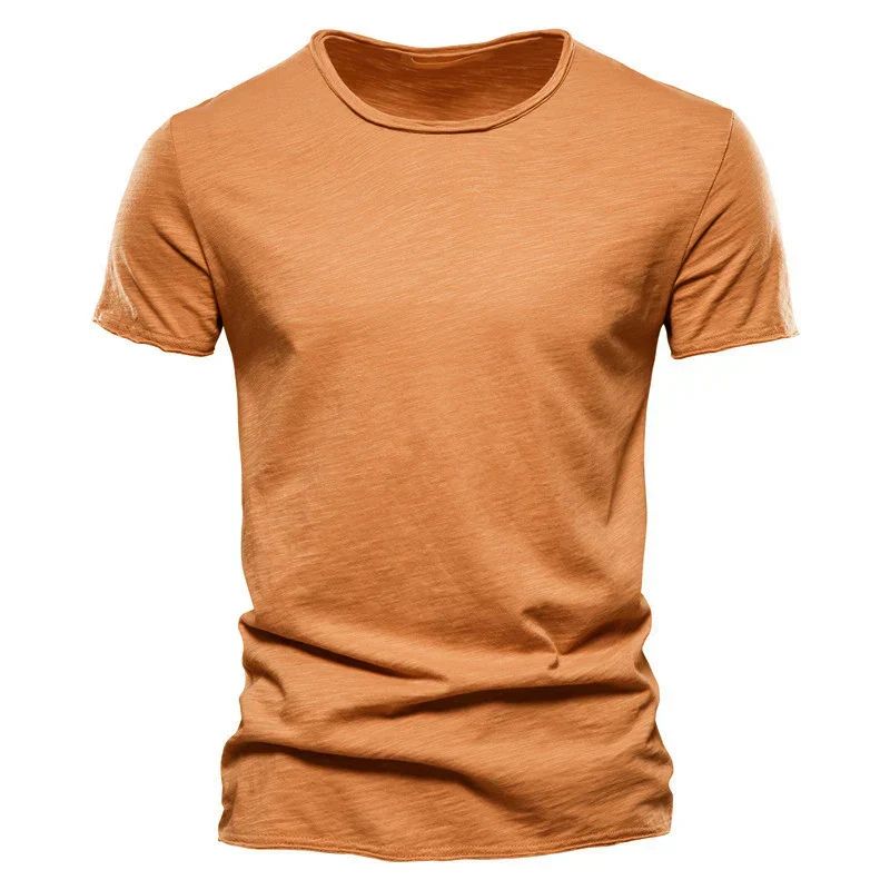 Breathable T-Shirt For Men | Summer | Orange