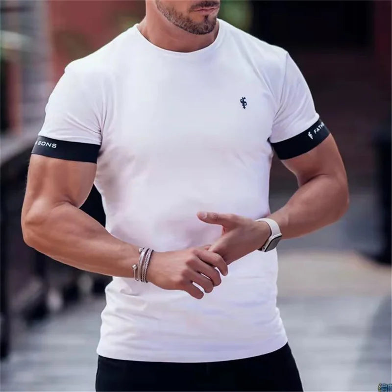 Men's Cotton Summer Short Sleeve T-Shirt