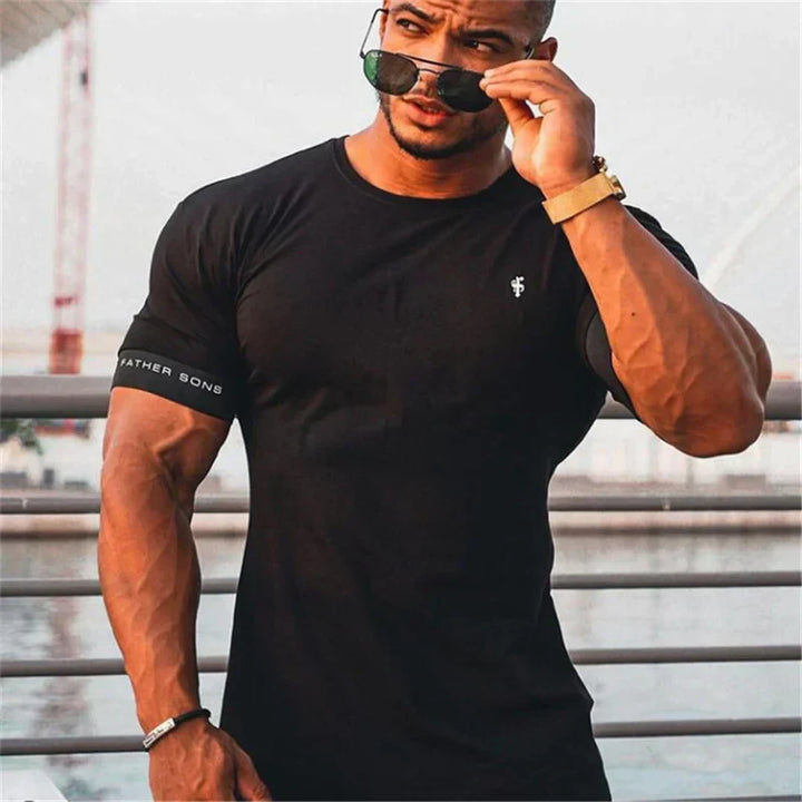 Men's Cotton Summer Short Sleeve T-Shirt