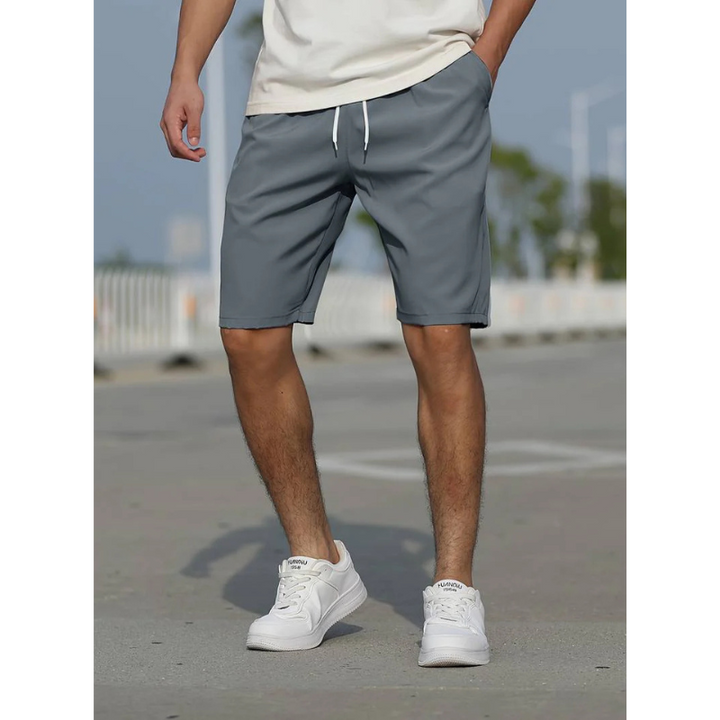 Casual Short For Men | Adjustable Fit | Dark Gray