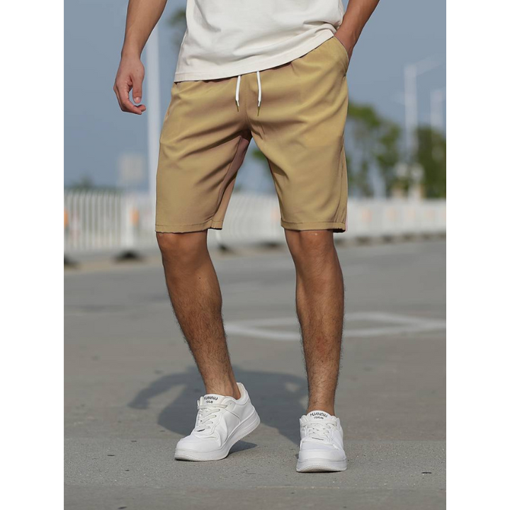 Casual Short For Men | Adjustable Fit | Khaki