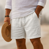 Linen Shorts Cotton Breathable Casual Linen For Men Shorts