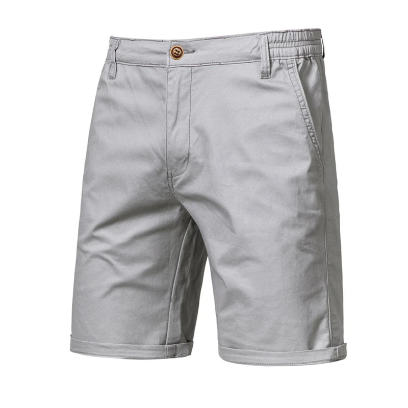 Chino Shorts For Men | Summer | Light Gray