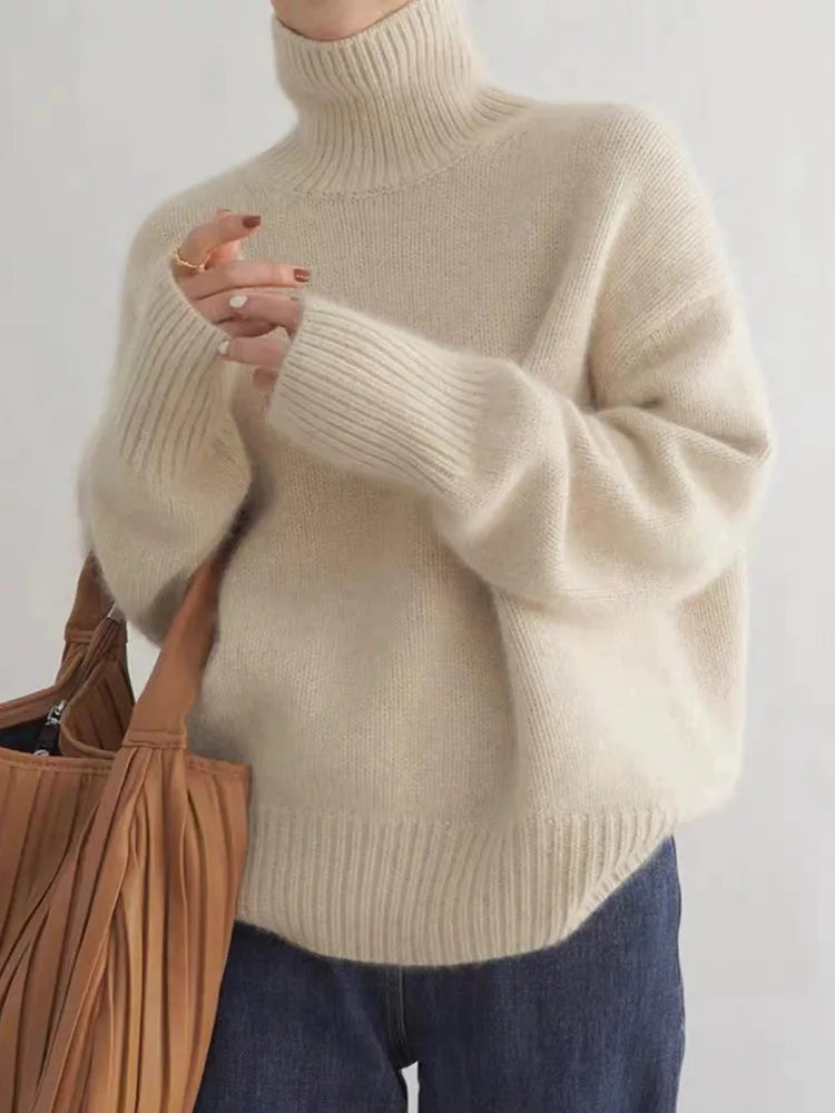 LOUISE | Cashmere Turtleneck Sweater