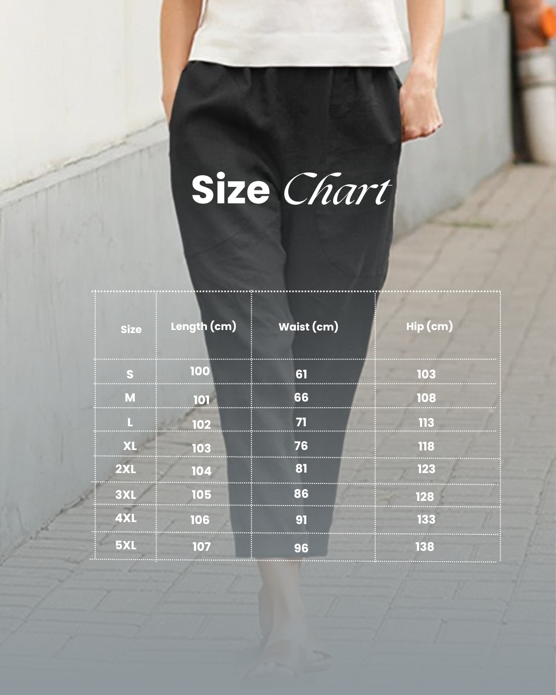 Cotton Linen Women's Casual Trousers Wide Leg Summer Pants