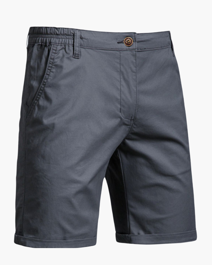 Men's Cotton Chino Shorts Summer Smart Casual Fit