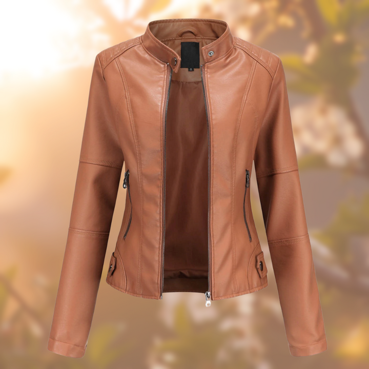 MADELINE | STYLISH LEATHER JACKET