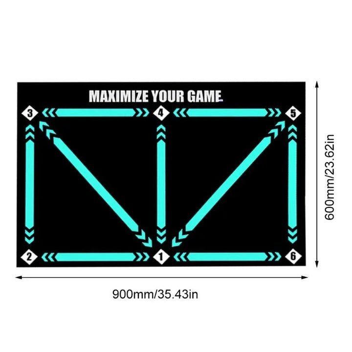 Junior Soccer Skills Mat (Incl. Training videos)