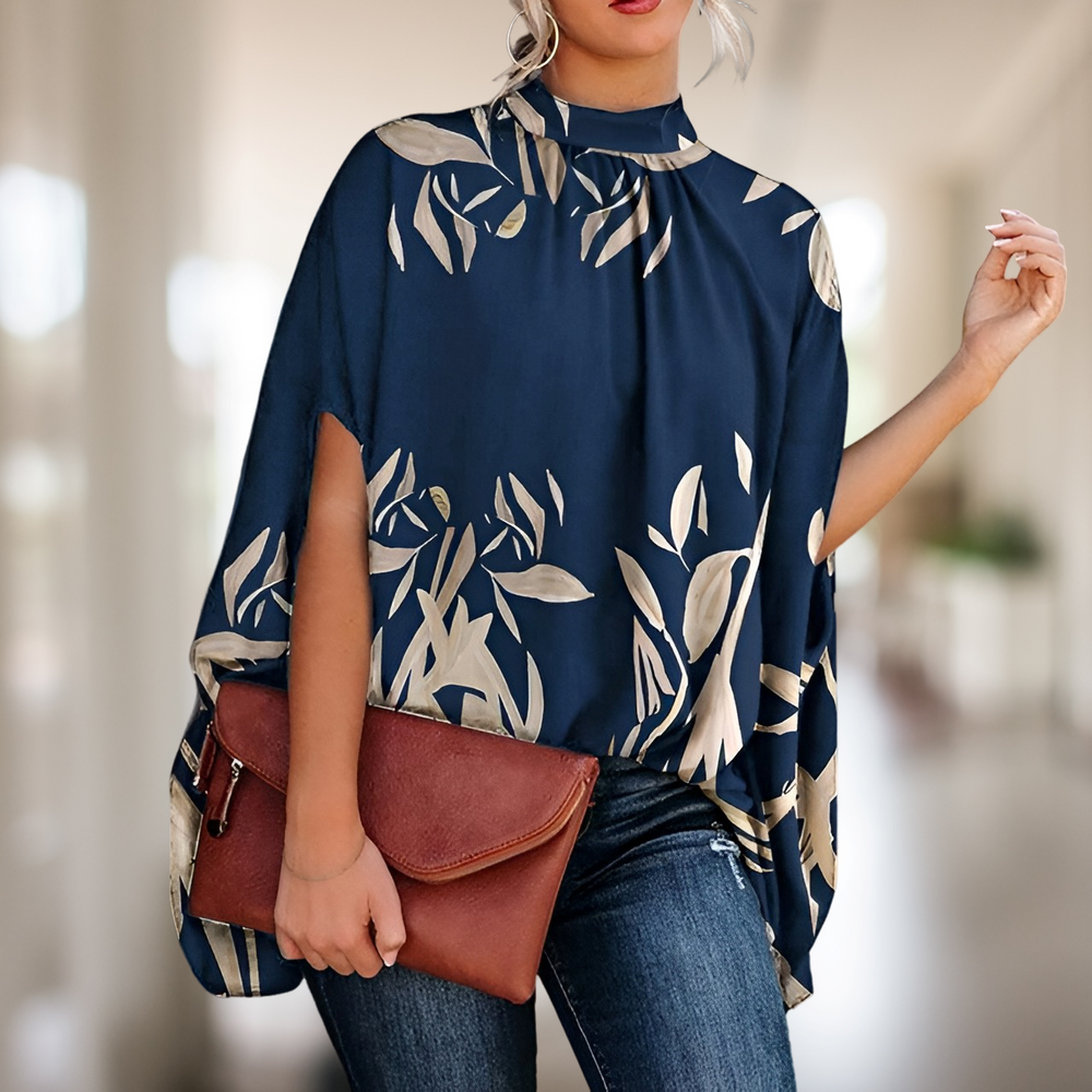Elegant Blouse For Women | Versatile Styling | Blue