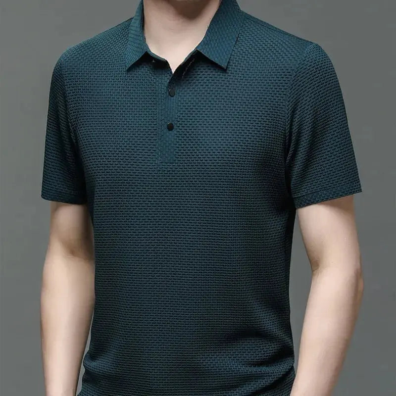 Golf Shirt For Men | Lightweight | Blue