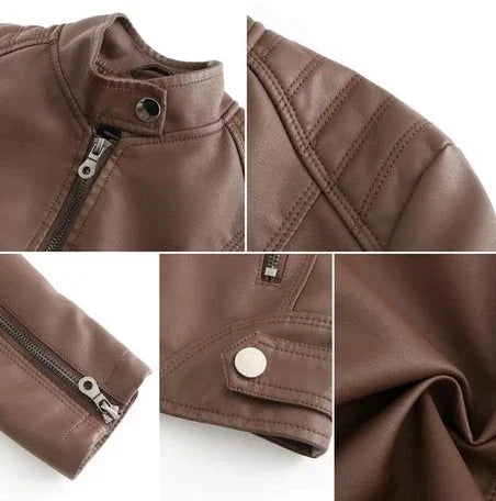 MADELINE | STYLISH LEATHER JACKET