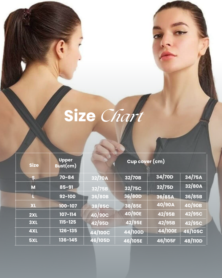 High-Impact Sports Bra Summer Breathable Nylon Supportive Workout Crop Top