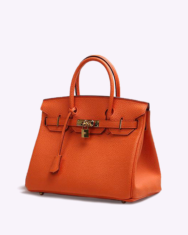 Leather Satchel Handbag Summer Fashion Luxury Large Business Tote Bag