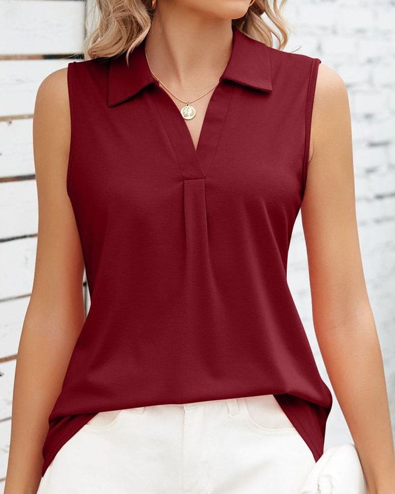 Lightweight Blouse For Women | Summer Tops | Burgundy