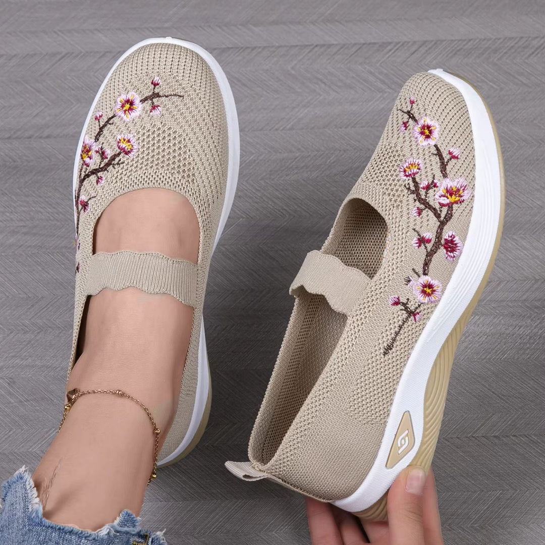 Women's Summer Knit Orthopedic Walking Sneakers