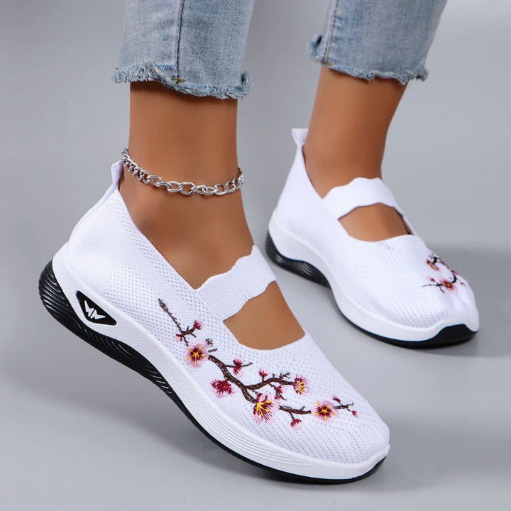 Women's Summer Knit Orthopedic Walking Sneakers