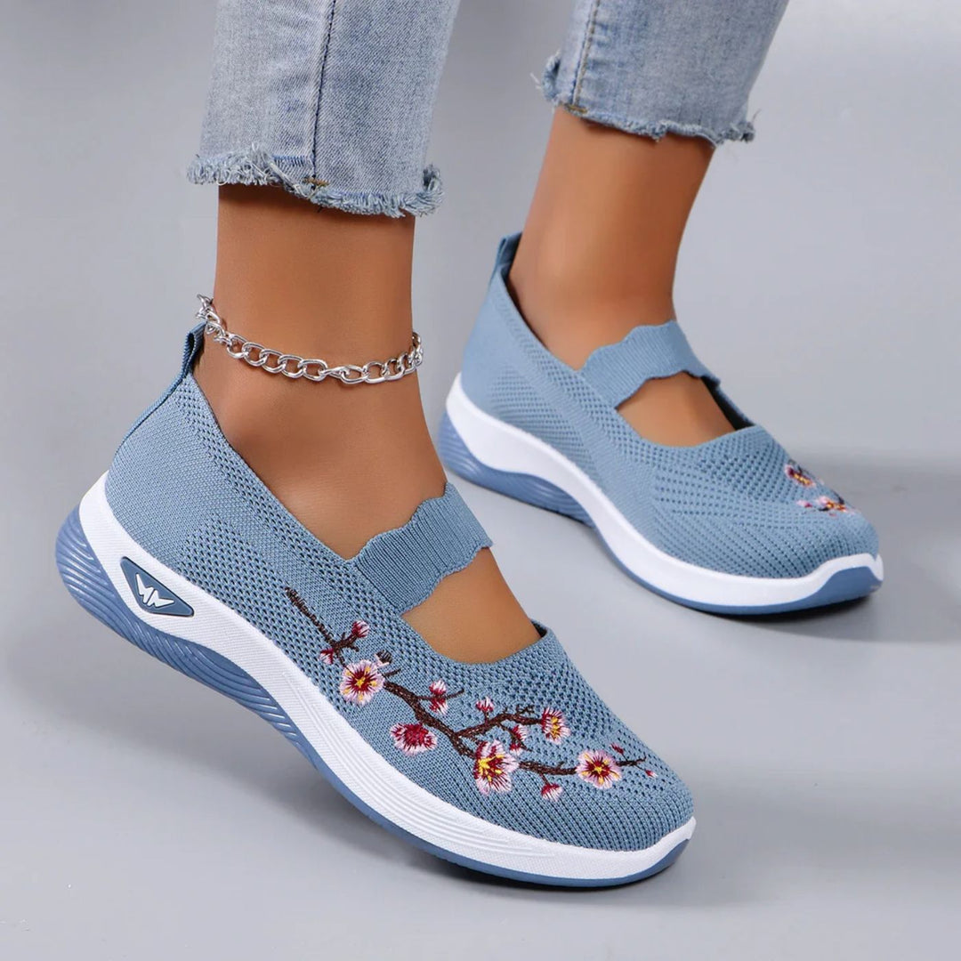 Women's Summer Knit Orthopedic Walking Sneakers
