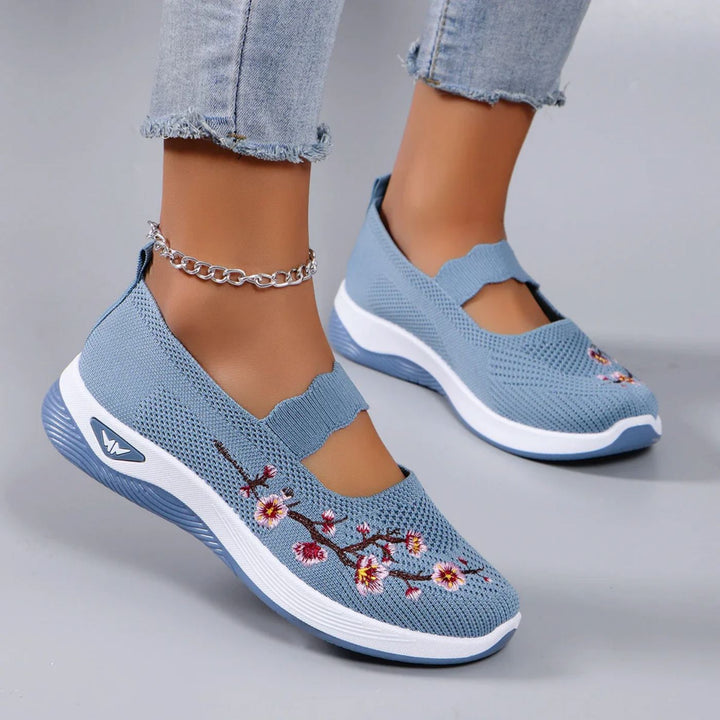 Women's Summer Knit Orthopedic Walking Sneakers