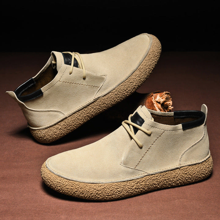 Men's Suede Leather Chukka Desert Boots Casual Ankle Footwear