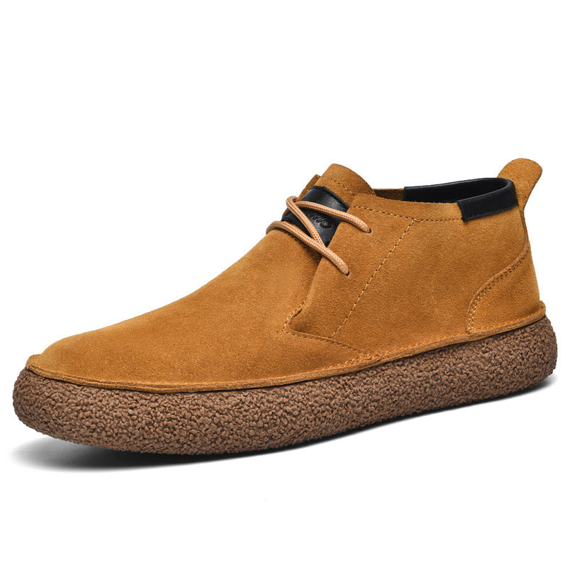 Men's Suede Leather Chukka Desert Boots Casual Ankle Footwear