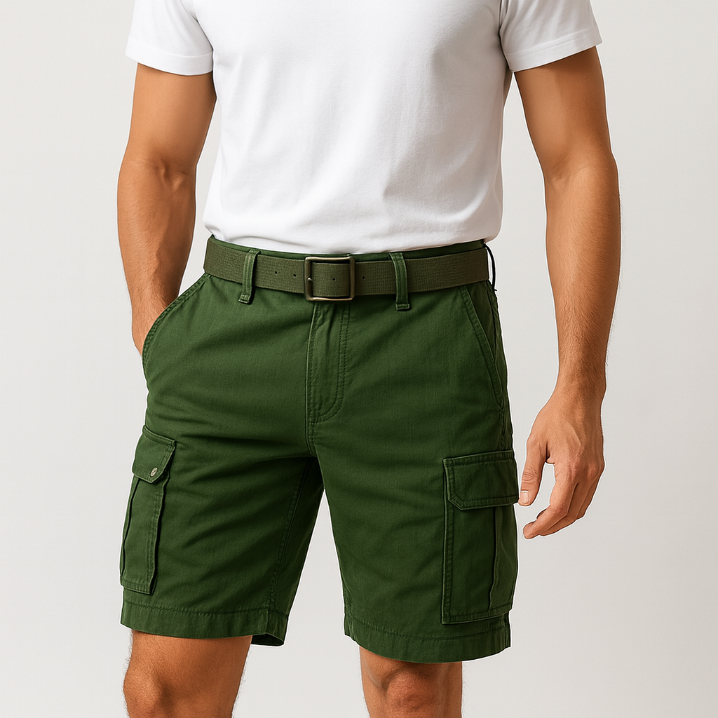 Cargo Shorts Men's Cotton Summer Casual Shorts