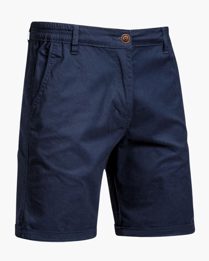 Men's Cotton Chino Shorts Summer Smart Casual Fit