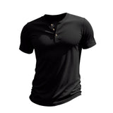 Men's Slim Fit Knit Henley Shirt Casual Lightweight Merino Wool Blend